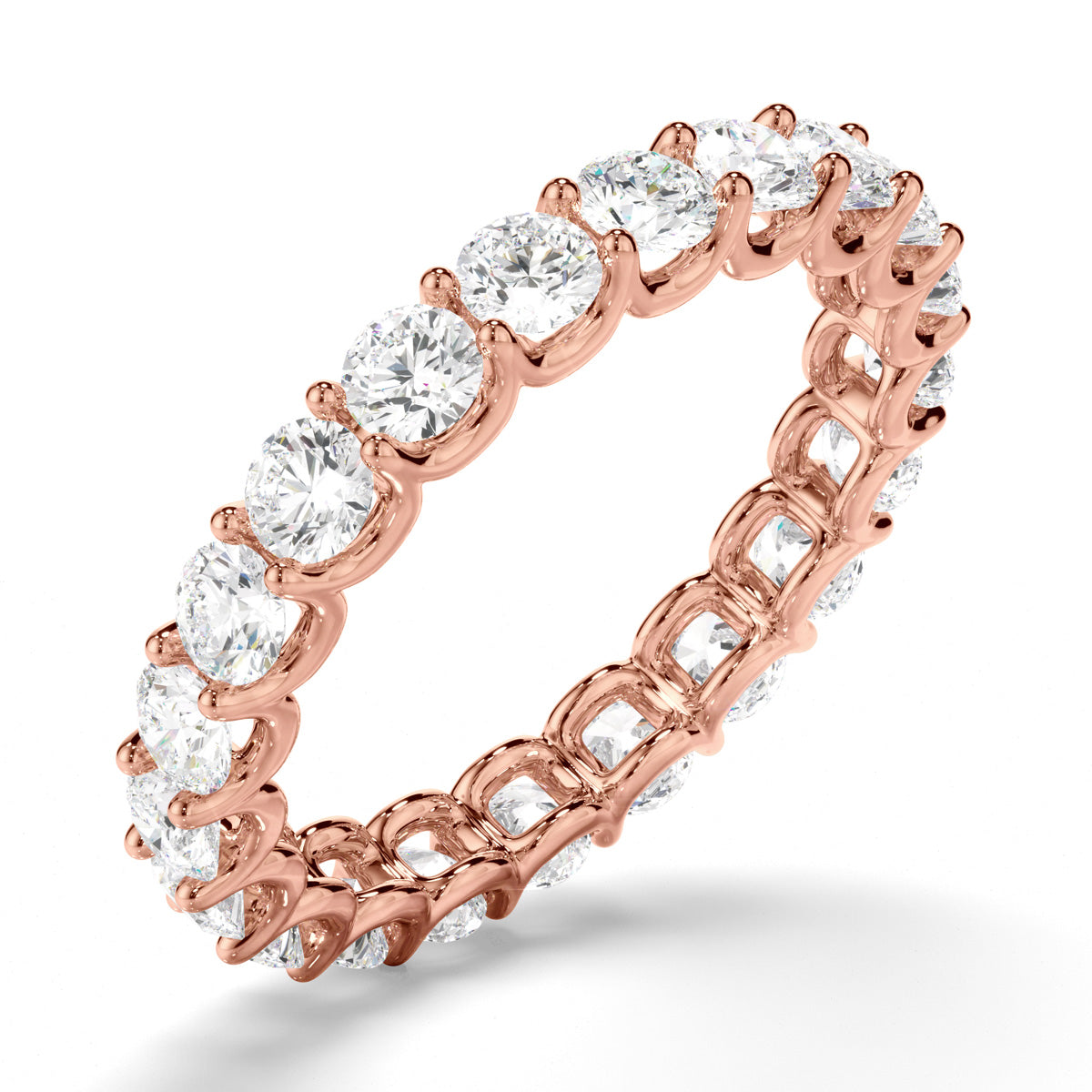 Round Brilliant Cut Diamond Eternity Ring