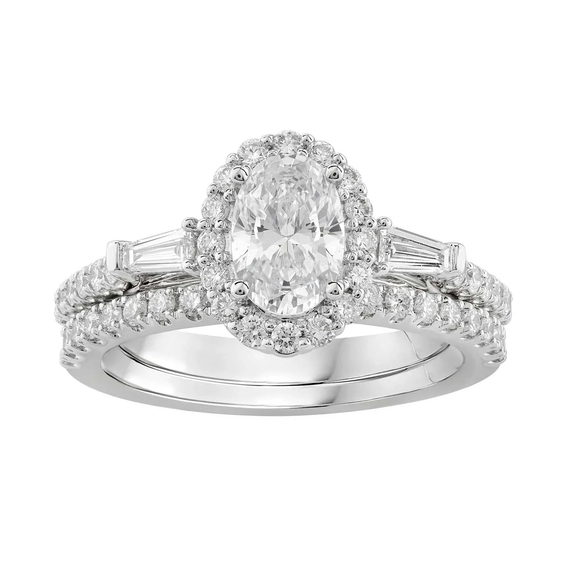 1.82ct Lab Grown Diamond Ring in 18ct White Gold