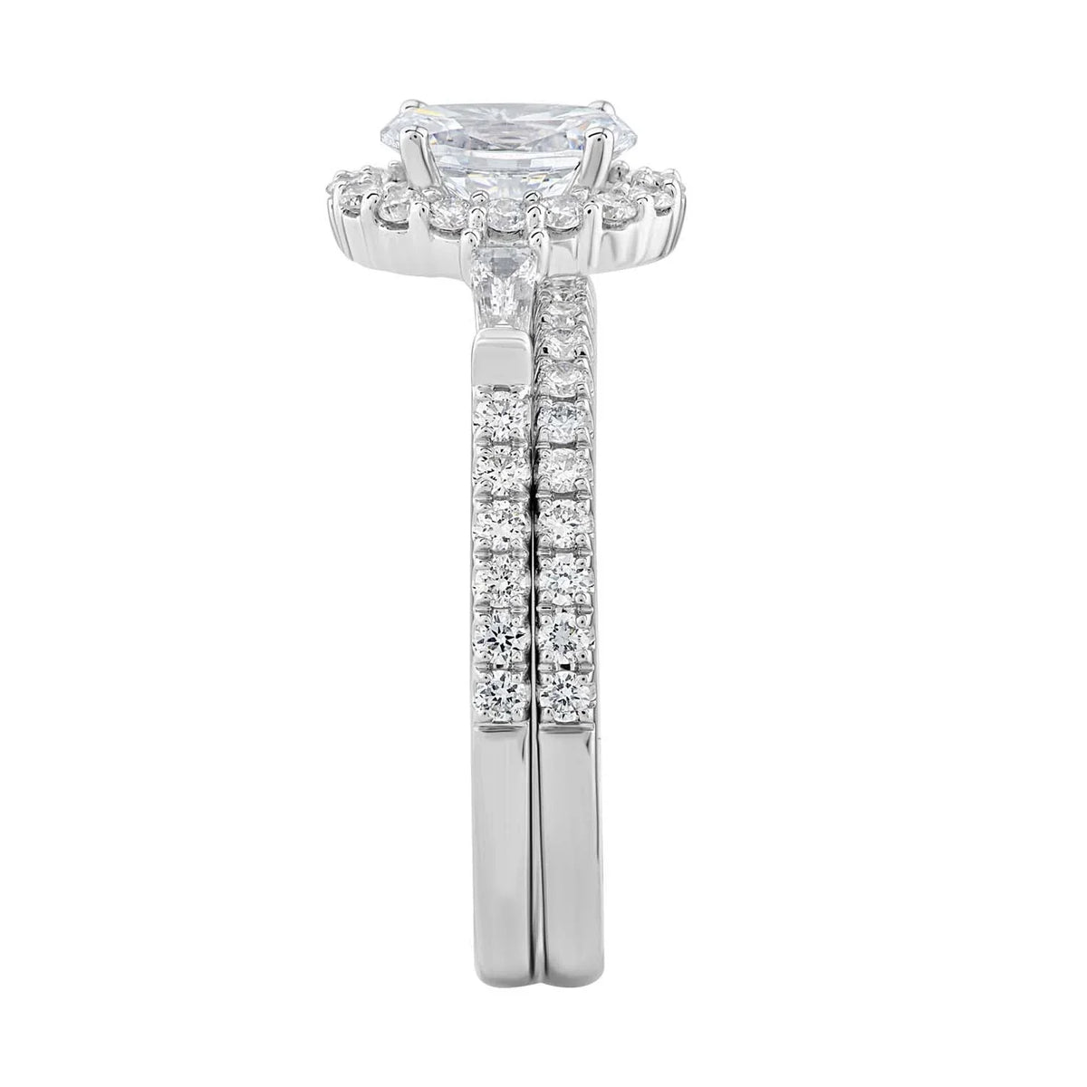 1.82ct Lab Grown Diamond Ring in 18ct White Gold