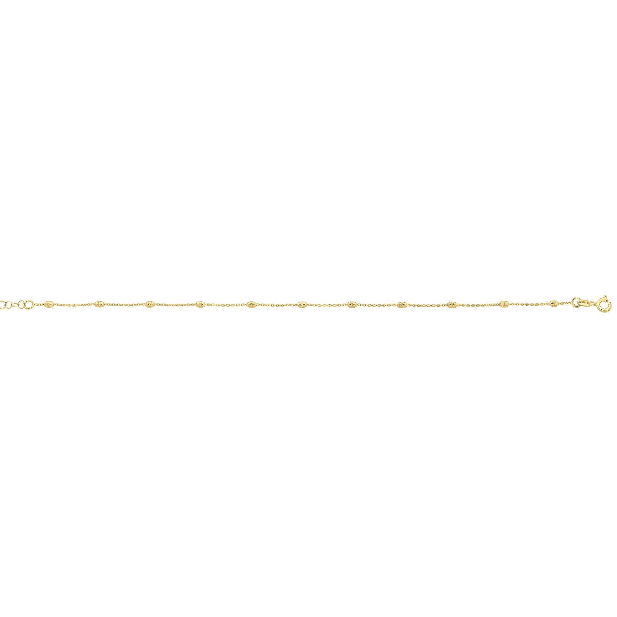 Gold-Plated Sterling Silver Anklet