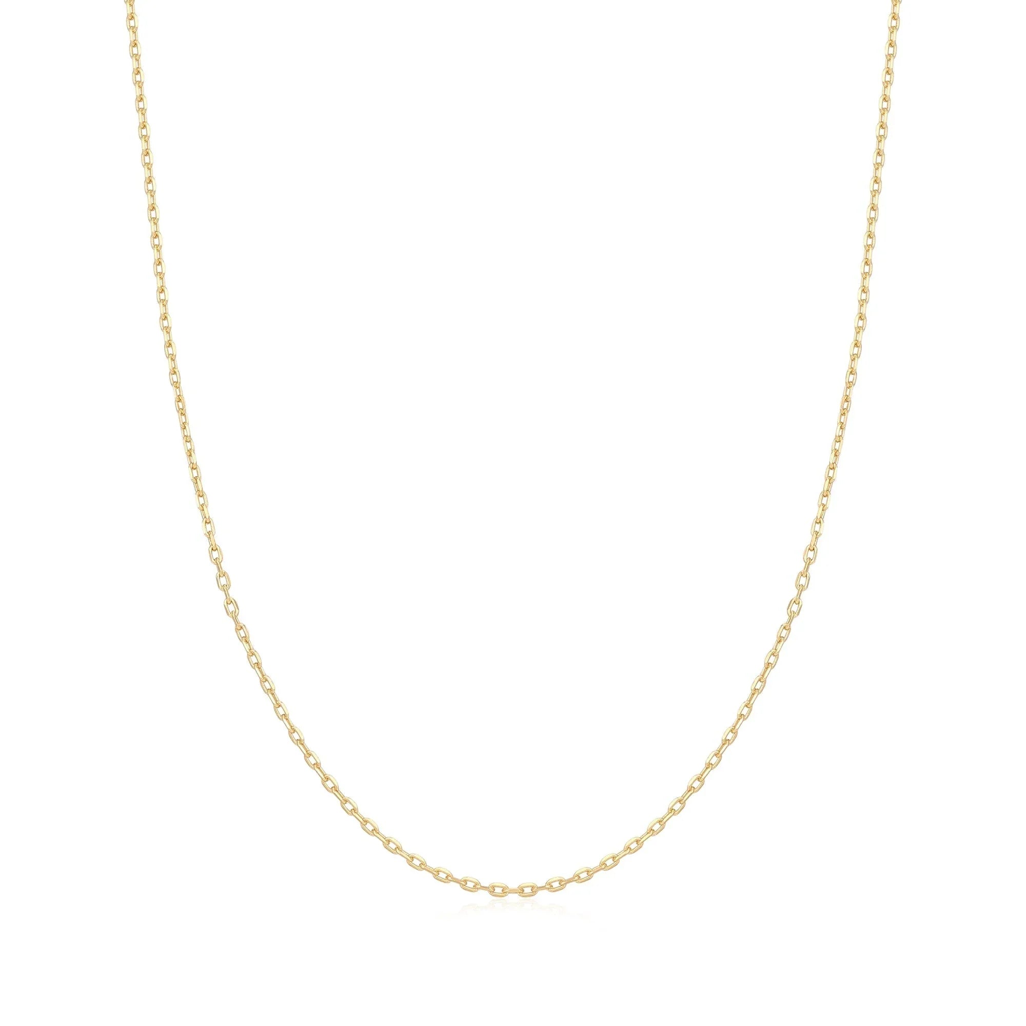Ania Haie Gold Mini Link Charm Chain Necklace