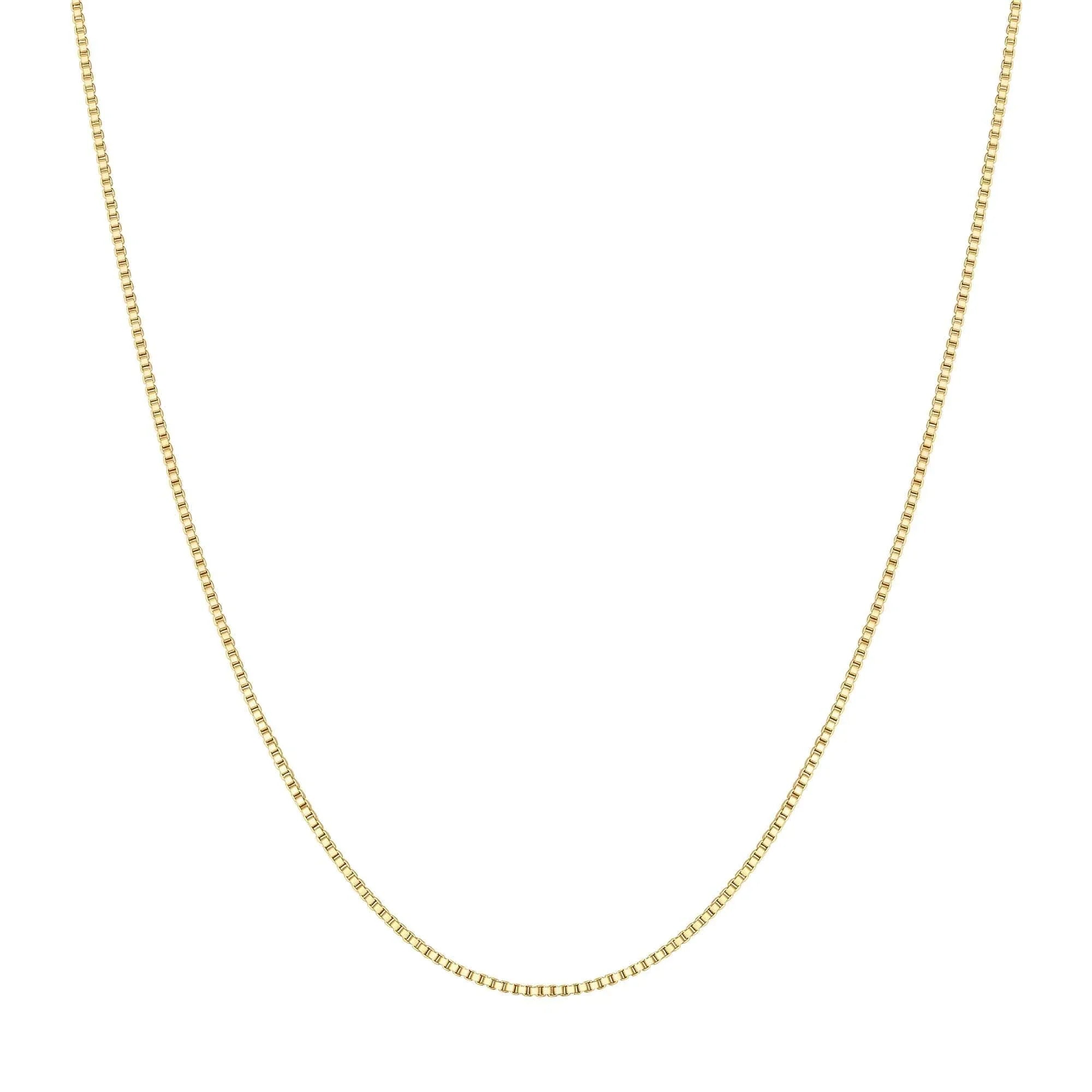 Ania Haie Gold Box Chain Necklace