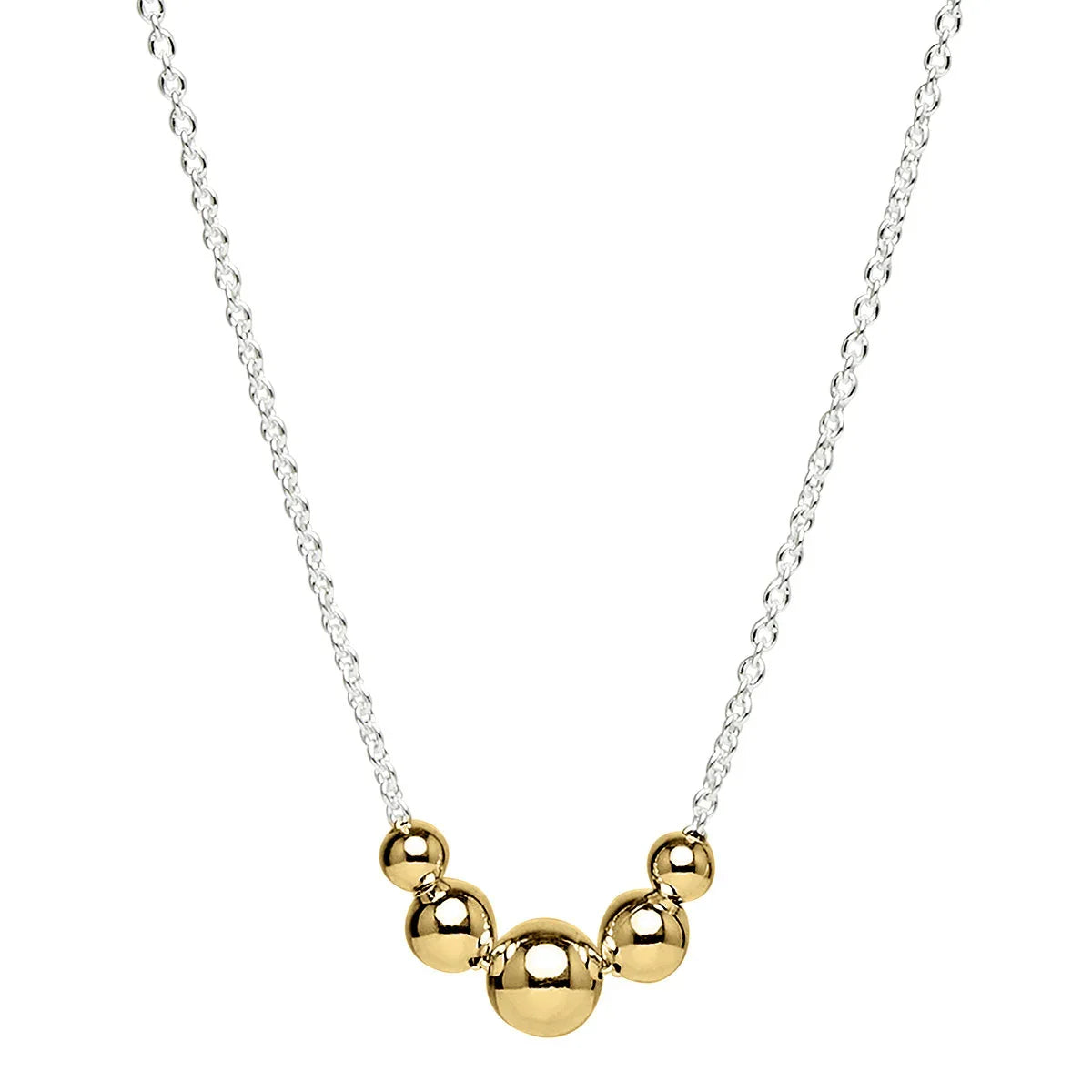 NAJO Oliva Two-Tone Necklace (45cm+ext)