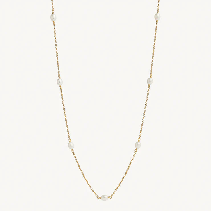 Tidal Whisper Pearl Necklace