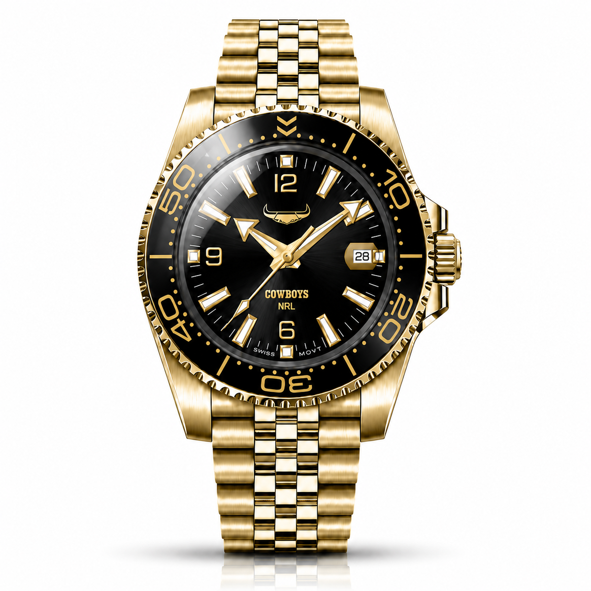 North Queensland Cowboys Clubmaster Victory — Official NRL Licensed Watch
