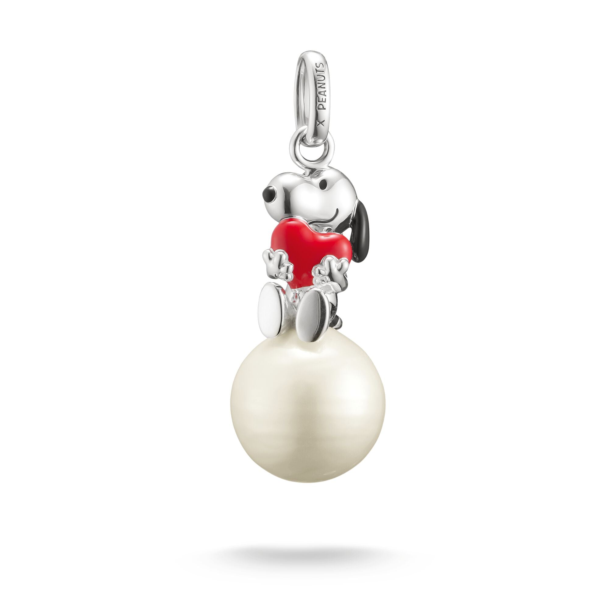 THOMAS SABO Snoopy & Heart on a Snowball Pendant PEANUTS
