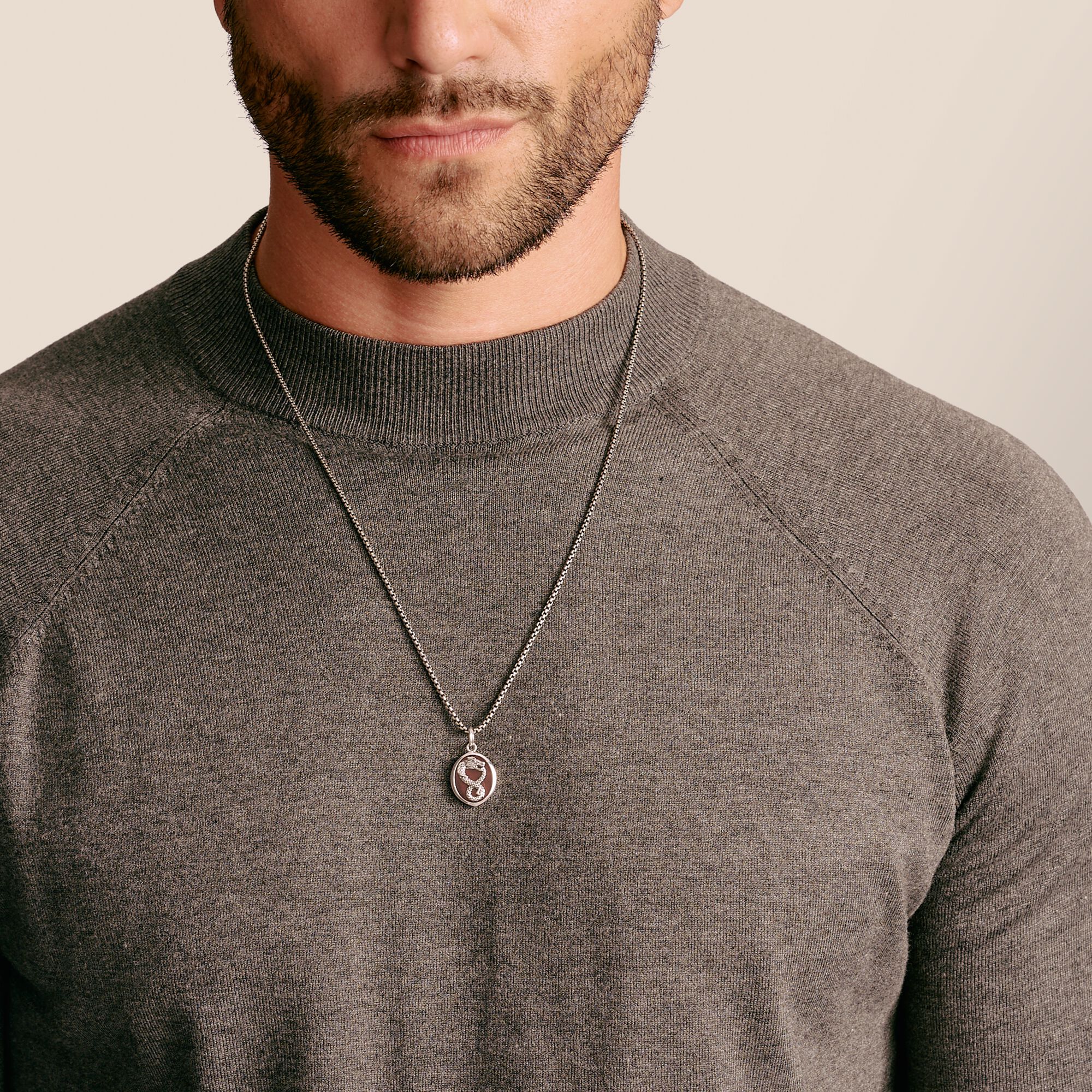 THOMAS SABO Red Tiger's Eye Dragon Pendant