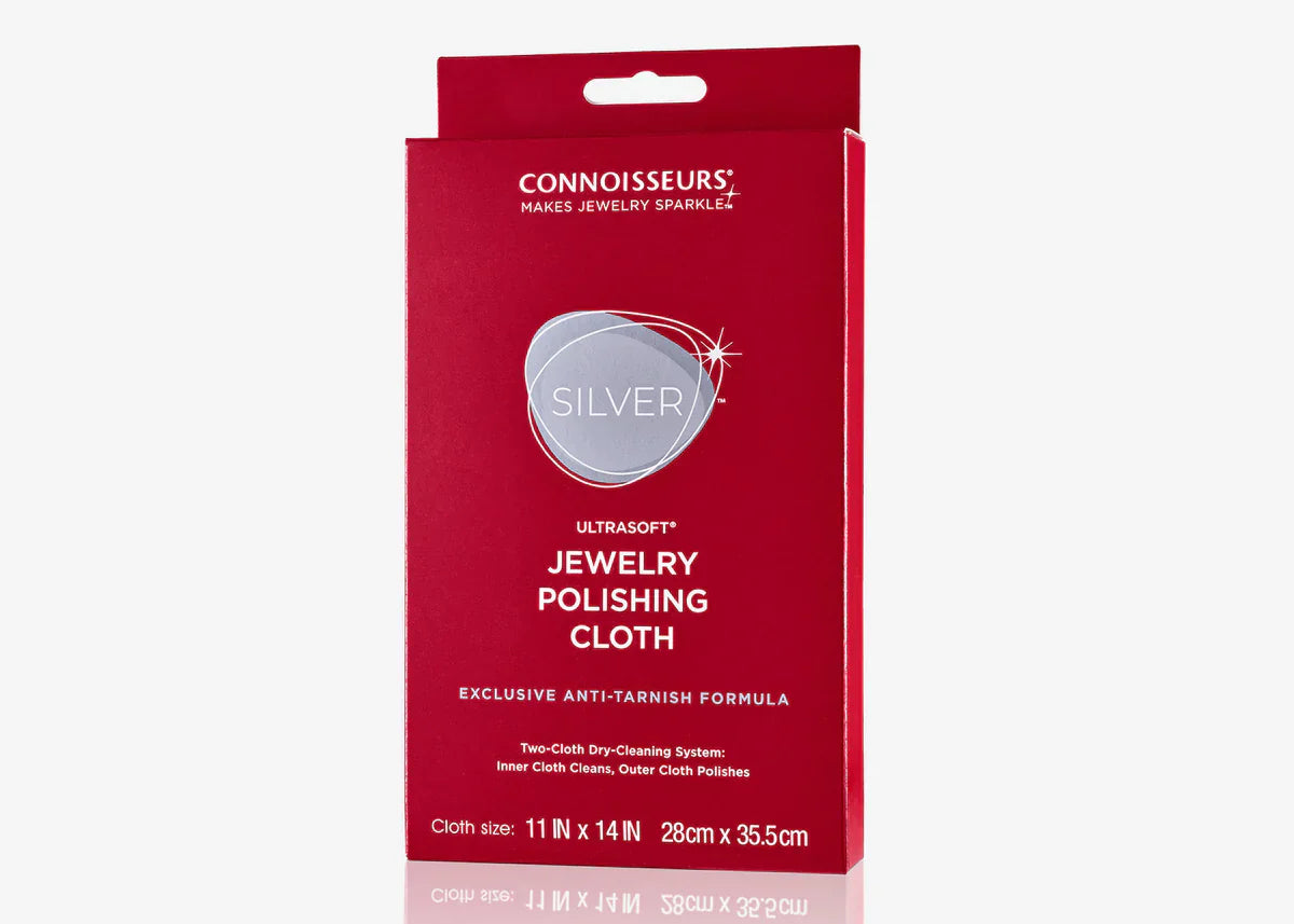 Connoisseurs Extra Large UltraSoftÂ® Silver Jewellery Polishing Cloth