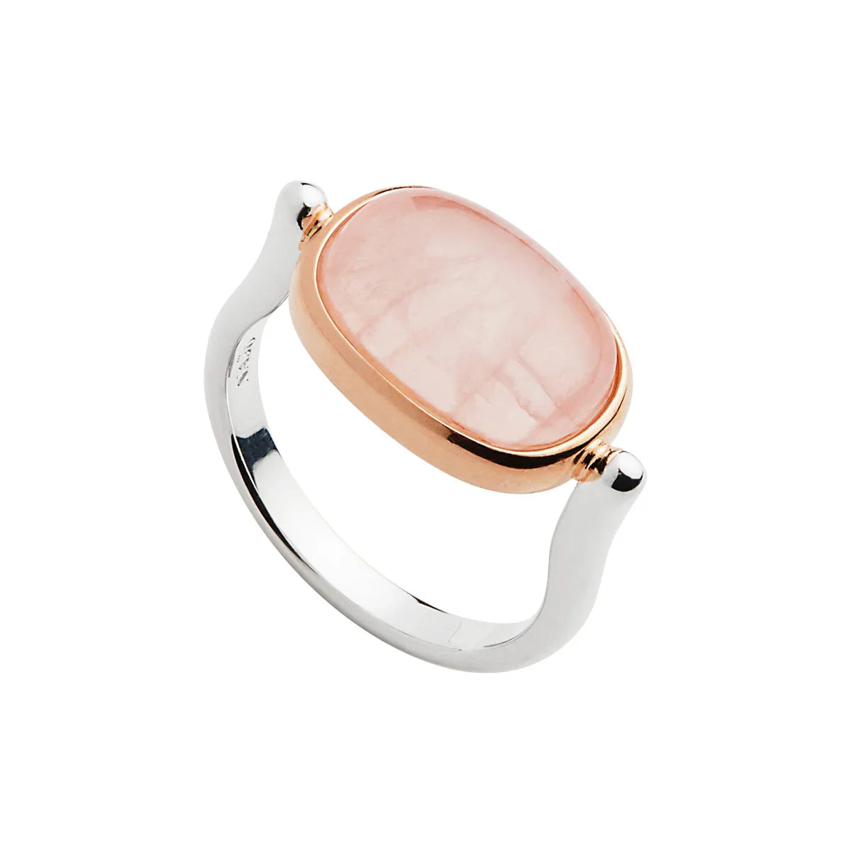 NAJO Fleur Rose Quartz Ring
