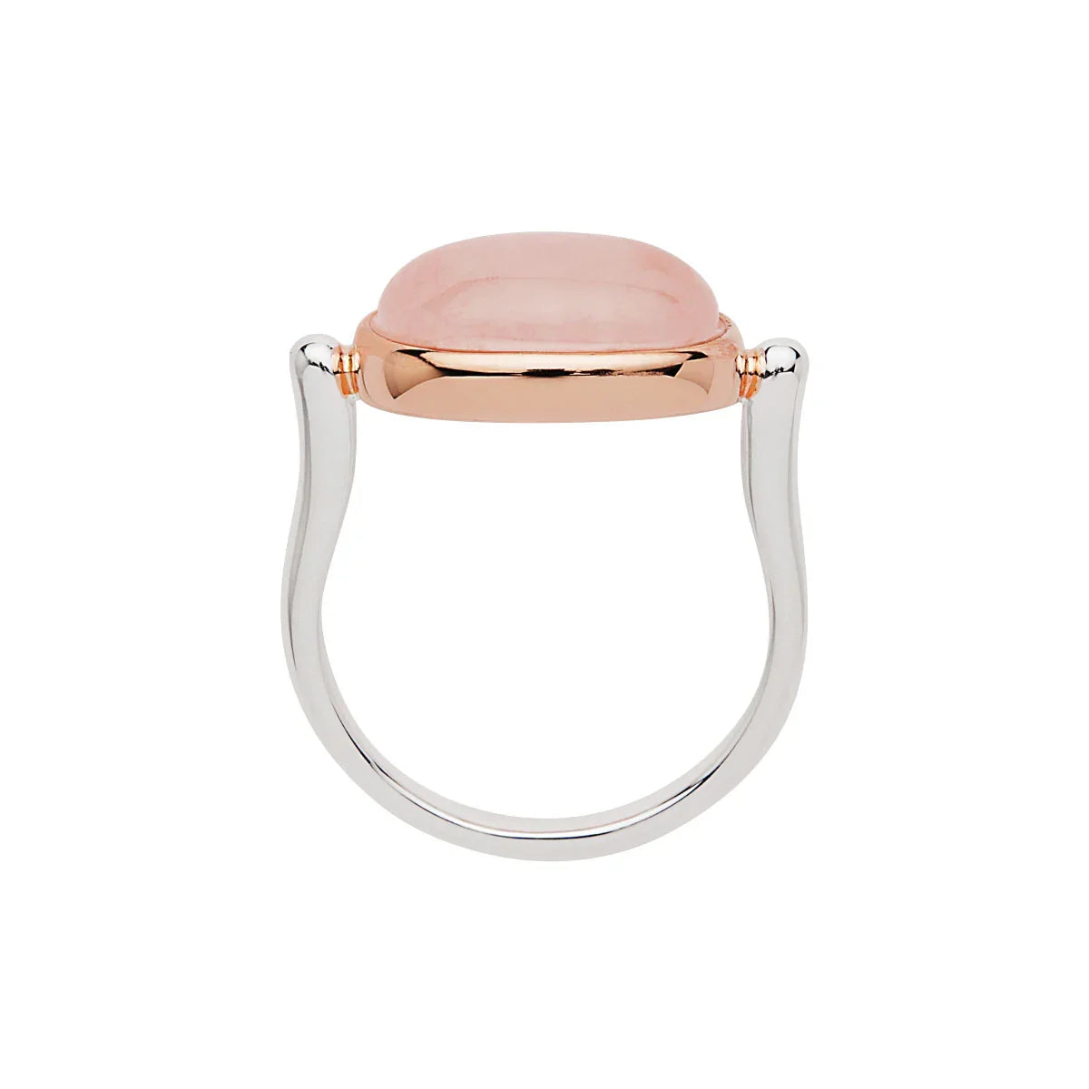 NAJO Fleur Rose Quartz Ring