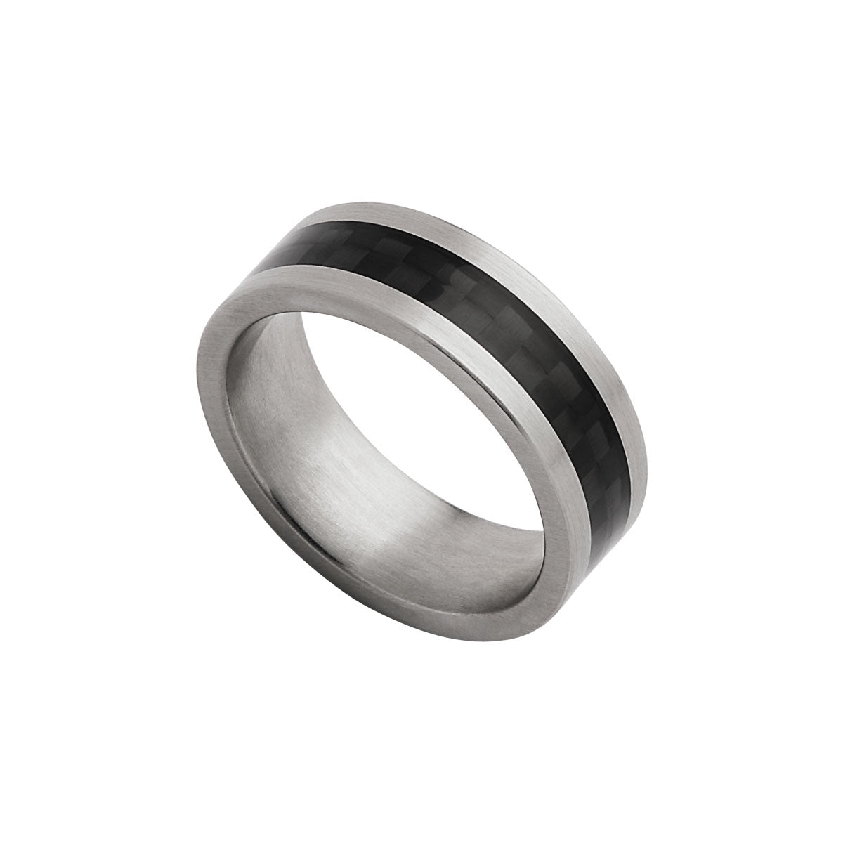 NAJO The Aviator Carbon Fibre and Steel Ring