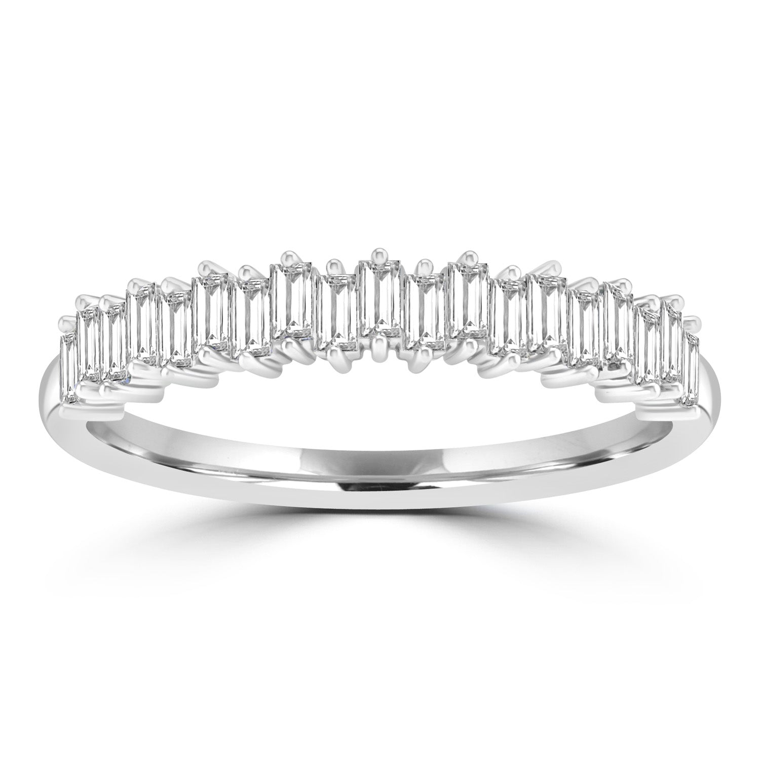 0.33ct HI I1 Diamond Ring in 9ct White Gold