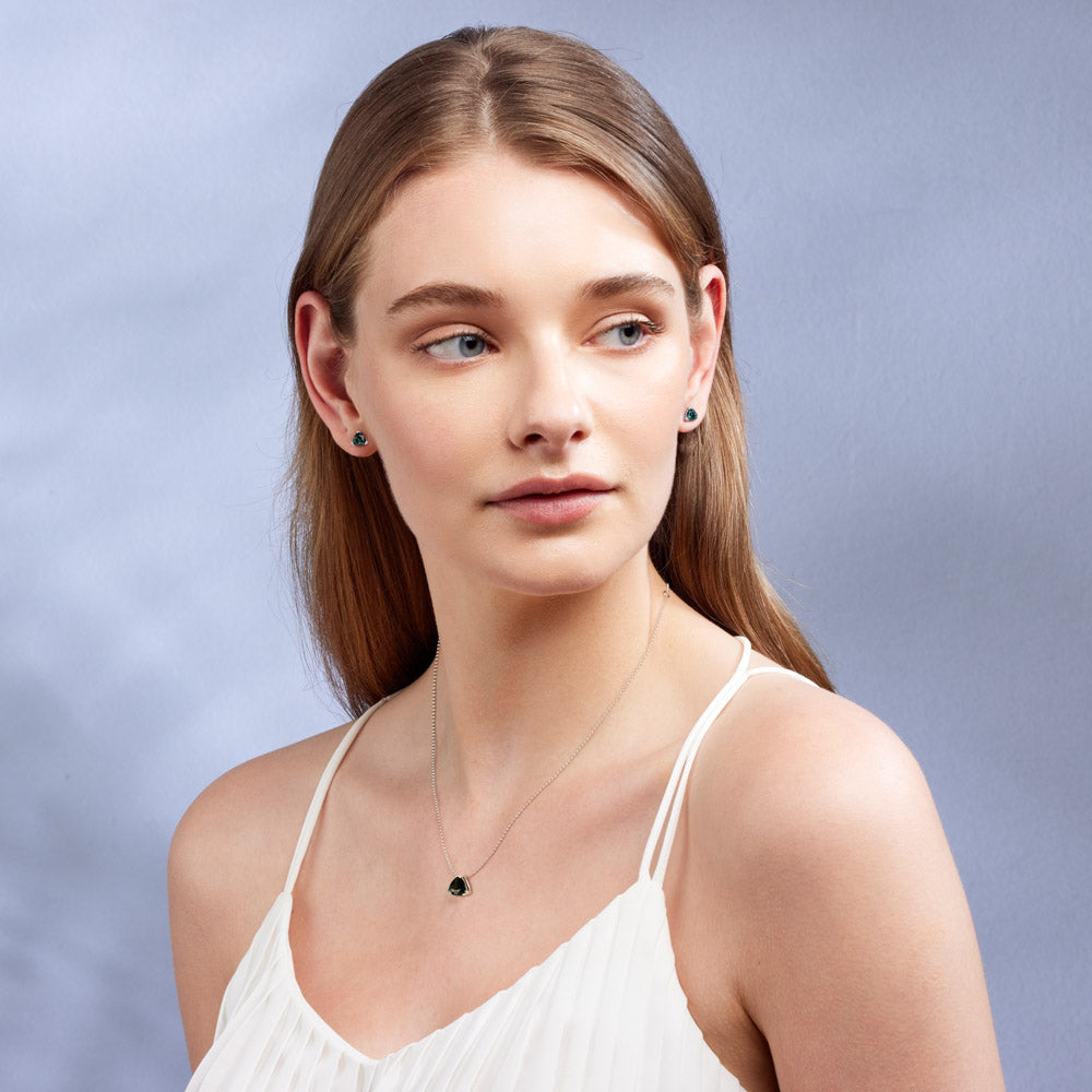 Australian Sapphire Maira Necklace with Blue Sapphire