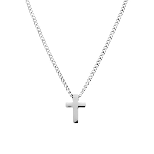 Blaze stainless cross pendant
