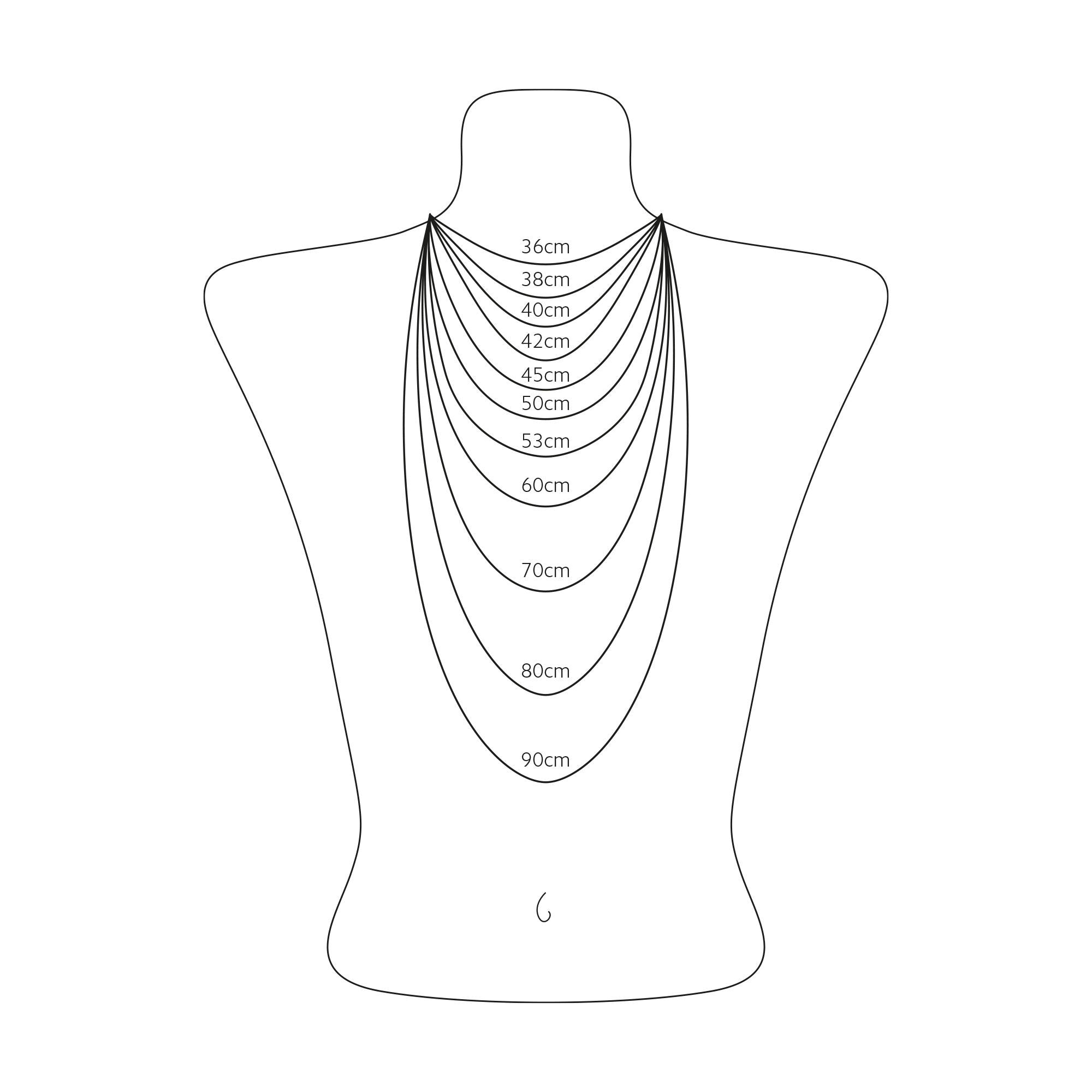 THOMAS SABO Necklace with letter pendant A and white zirconia - silver